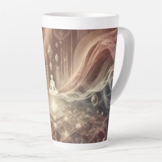 Tasse Latte The Wave of Form (Angle droit)