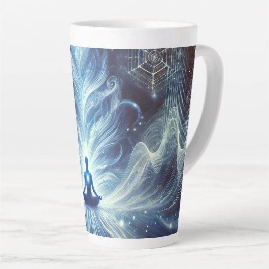 Tasse Latte The Wave of Memory (Angle droit)