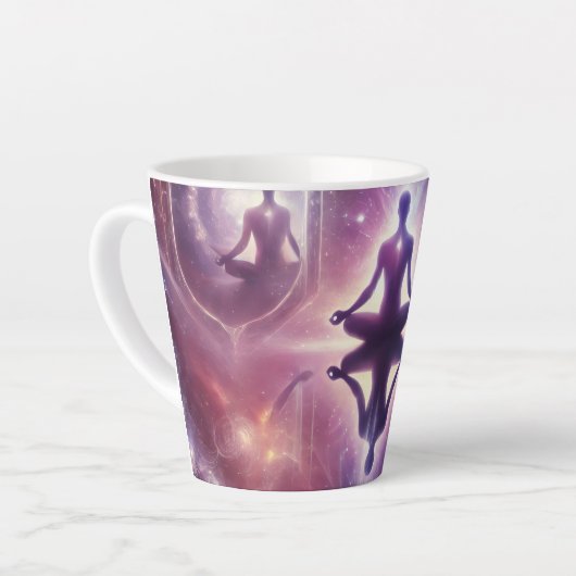 Tasse Latte The Wave of Reflection (Angle gauche)