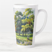 Tasse Latte Thème de golf (Droite)