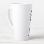 Tasse Latte These Are The Tears Of My Staff (Angle gauche)