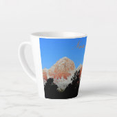 Tasse Latte Thunder Mountain Sedona Arizona Thunder-Cove (Angle gauche)