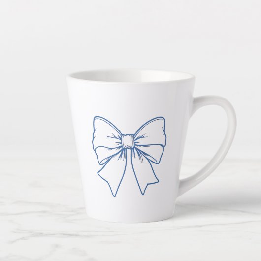 Tasse Latte Tie (Droite)