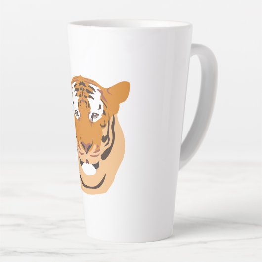Tasse Latte Tiger (Angle droit)