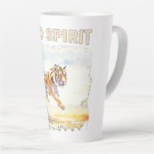 Tasse Latte Tiger in Action - Wild Spirit (Angle droit)