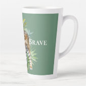 Tasse Latte Tigre avec Feuille (Droite)