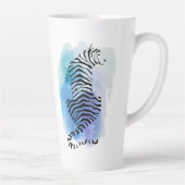 Tasse Latte Tigre coloré (Droite)