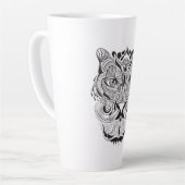 Tasse Latte Tigre graphique (Angle gauche)