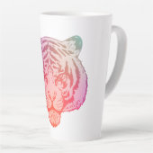 Tasse Latte Tigre Néon (Angle droit)
