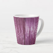 Tasse Latte Tinsel rose pourpre orchidée (Angle droit)
