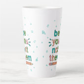 Tasse Latte Tirez-Vous À La Main Citer Des Citations Pour Enfa (Devant)