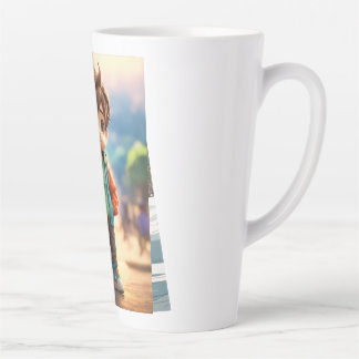 Tasse Latte Titre : "Morning Bliss Mug" Description : Commence