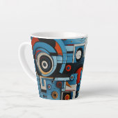 Tasse Latte Toile d'art 390 (Angle gauche)