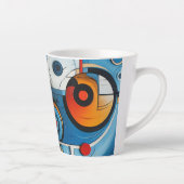 Tasse Latte Toile d'art 390 (Droite)