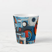 Tasse Latte Toile d'art 390 (Devant)