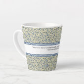 Tasse Latte Toile Springtime (Angle gauche)