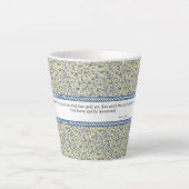 Tasse Latte Toile Springtime (Devant)