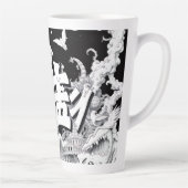 Tasse Latte Tokyo Noir et Blanc (Droite)