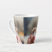Tasse Latte tôle (Angle gauche)