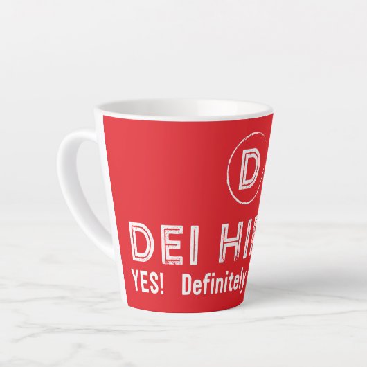 Tasse Latte tôle (Angle gauche)