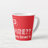 Tasse Latte tôle (Angle droit)
