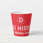 Tasse Latte tôle (Devant)