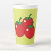 Tasse Latte Tomate Rouge (Devant)