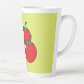 Tasse Latte Tomate Rouge (Droite)