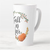 Tasse Latte Tomber dans l'amour (Angle droit)