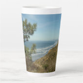 Tasse Latte Torrey Pine and California Coastline Landscape (Devant)