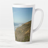 Tasse Latte Torrey Pine and California Coastline Landscape (Droite)