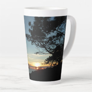 Tasse Latte Torrey Pine Sunset III Paysage californien