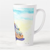 Tasse Latte Tortue de soleil 6 (Droite)