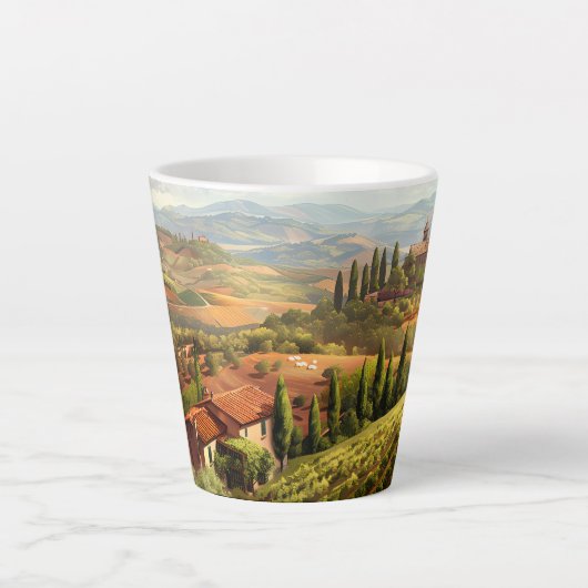 Tasse Latte Toscane 1 (Devant)