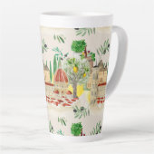 Tasse Latte Toscane, Toscane, Italie, olives, citrons, agrumes (Angle droit)