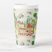 Tasse Latte Toscane, Toscane, Italie, olives, citrons, agrumes (Devant)