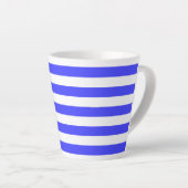 Tasse Latte Total du drapeau grec (Angle droit)