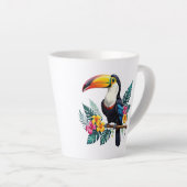 Tasse Latte toucan (Angle droit)