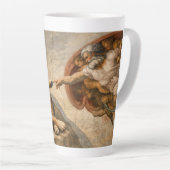 Tasse Latte Toucher le Divin (Angle droit)