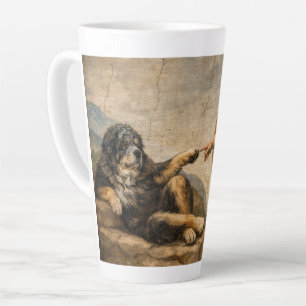 Tasse Latte Toucher le Divin