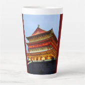 Tasse Latte Tour de tambour de Xi'An (Devant)