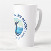 Tasse Latte Tour du Mont Blanc (V) (Angle droit)
