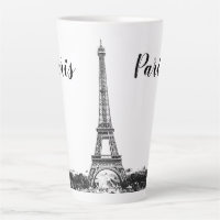 Tour Eiffel noir et blanc