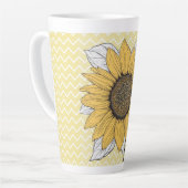 Tasse Latte "Tournesol" (Angle gauche)