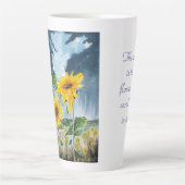 Tasse Latte Tournesol (Devant)