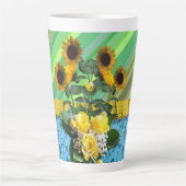 Tasse Latte Tournesol en latte (Devant)