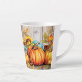 Tasse Latte Tournesols chauds et latte Citrouille (Droite)