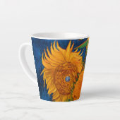 Tasse Latte Tournesols de Van Gogh (Angle gauche)