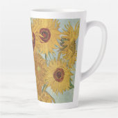 Tasse Latte Tournesols (en bleu)-Vincent van Gogh (Droite)