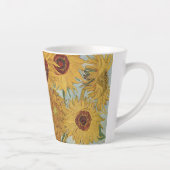 Tasse Latte Tournesols (en bleu)-Vincent van Gogh Small (Droite)